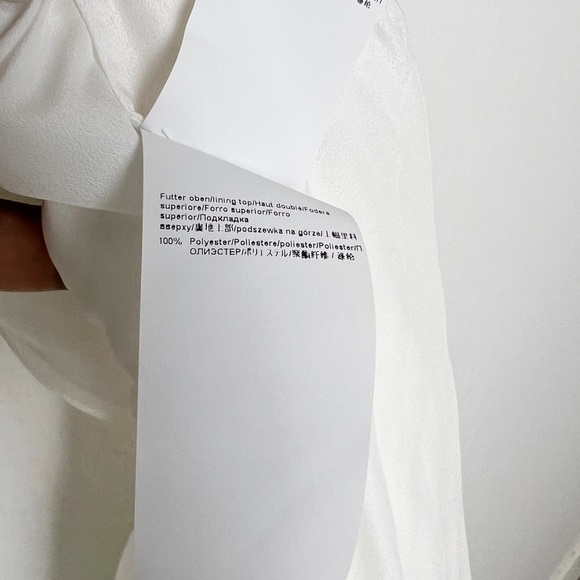 Hugo Boss Runway Danisa Stretch Midi White Dress - Picture 13 of 13